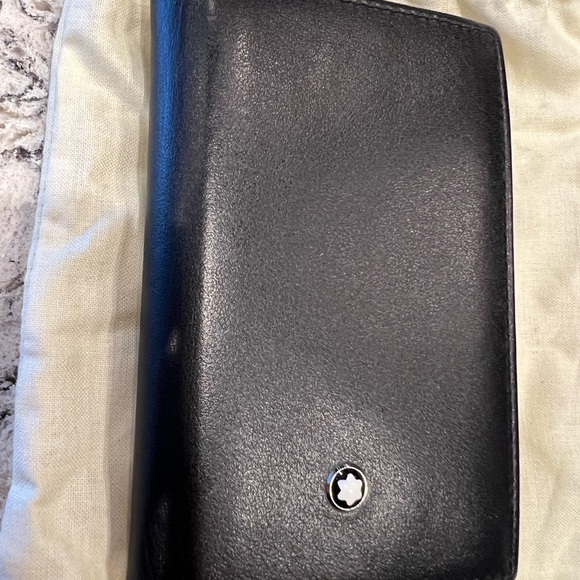 Mens Authentic Mont Blanc Wallet - Picture 2 of 4